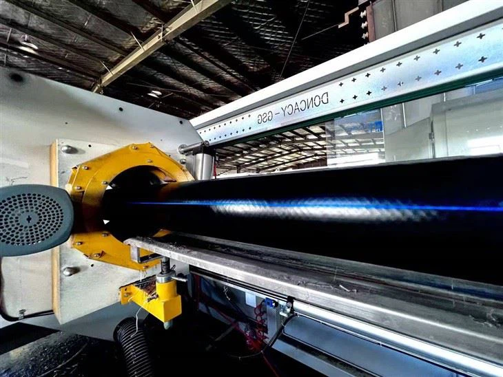 Tuyau squelette renforcé en fil d'acier HDPE